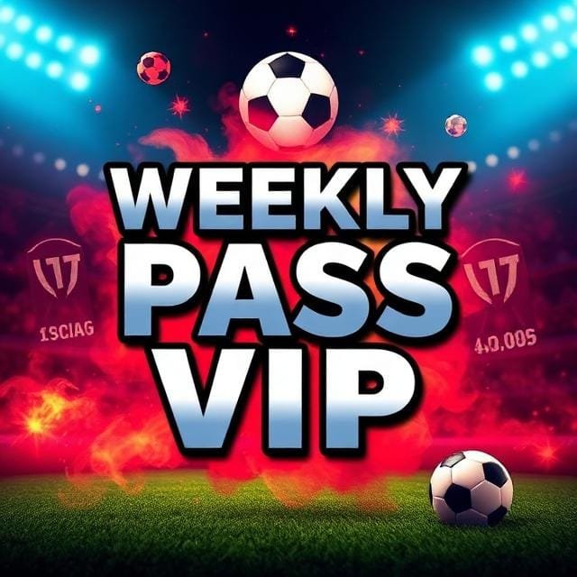 Wochen Pass VIP Journal🗞️ ⚽⚽⚽